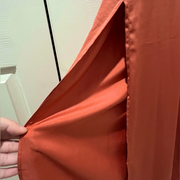 Forever 21 Maxi Dress Long Len Amber NWT - Picture 9 of 11